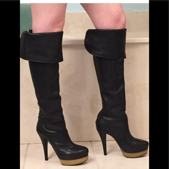 bcbg thigh high boots